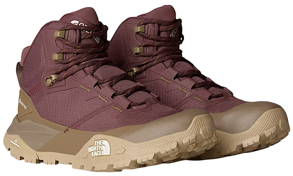 Кроссовки женские The North Face Offtrail Hike Mid Gtx Tawny Quartz/Mocha Brown - Фото 2 большая
