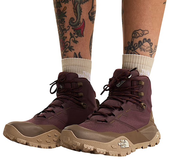 Кроссовки женские The North Face Offtrail Hike Mid Gtx Tawny Quartz/Mocha Brown - Фото 5 большая