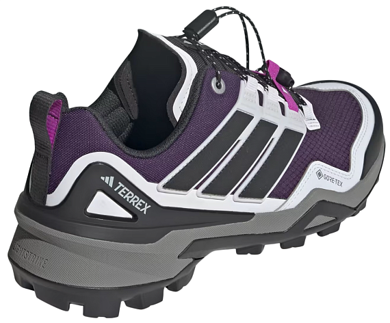 Кроссовки женские Adidas Terrex Skychaser Gtx Aurplu/Carbon/Purbur - Фото 4 большая