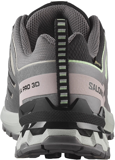 Кроссовки женские Salomon Xa Pro 3D V9 Gtx Black/Patina Green/Gray Violet - Фото 6 большая