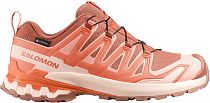 Кроссовки женские Salomon Xa Pro 3D V9 Gtx Pecan Brown/Nectarine/Almond Cream