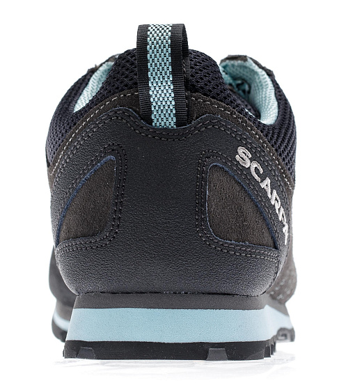 Ботинки женские Scarpa Crux Shark/Blue Radiance - Фото 4 большая