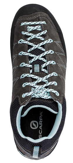 Ботинки женские Scarpa Crux Shark/Blue Radiance - Фото 5 большая