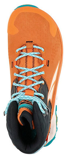 Кроссовки женские Altra Olympus 5 Hike Mid Gtx Gray/Orange - Фото 3 большая