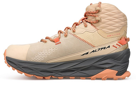Кроссовки женские Altra Olympus 5 Hike Mid Gtx Sand - Фото 2 большая