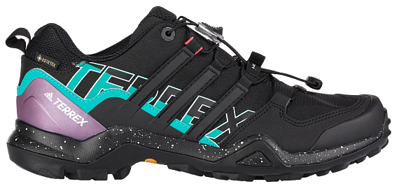 Кроссовки женские Adidas Terrex Swift R2 Gtx Cblack/Cblack/Prptnt - Фото 1 большая