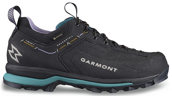 Кроссовки женские Garmont Dragontail Synth Gtx Black/Lake Green - Фото 1 большая