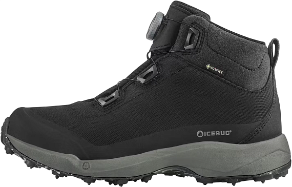 Кроссовки женские Icebug Stavre Bugrip Gtx Black/Granite - Фото 7 большая