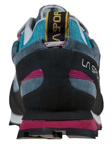 Кроссовки женские La Sportiva Boulder X Slate/Red Plum - Фото 5 большая