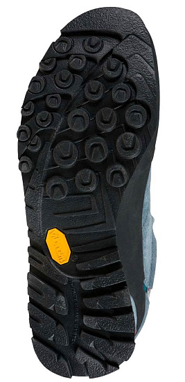 Кроссовки женские La Sportiva Boulder X Slate/Red Plum - Фото 6 большая