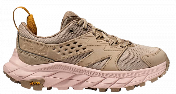 Кроссовки женские Hoka Anacapa Breeze Low Oxford Tan/Peach Whip - Фото 1 большая