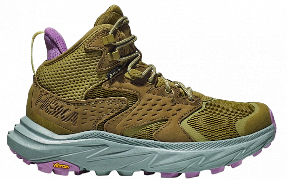 Кроссовки женские Hoka Anacapa 2 Mid Gtx Green Moss/Agave - Фото 1 большая