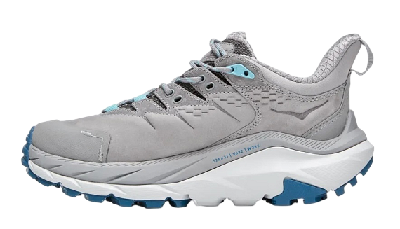 Кроссовки женские Hoka Kaha 2 Low Gtx Sharkskin/Blue Coral - Фото 2 большая