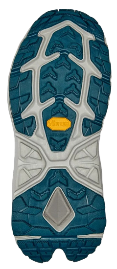 Кроссовки женские Hoka Kaha 2 Low Gtx Sharkskin/Blue Coral - Фото 6 большая