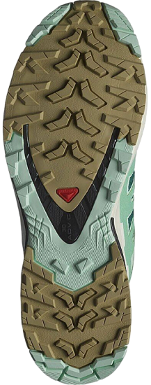 Кроссовки женские Salomon Xa Pro 3D V9 Gtx Deep Lake/Electric Green/Vanilla Ice - Фото 5 большая