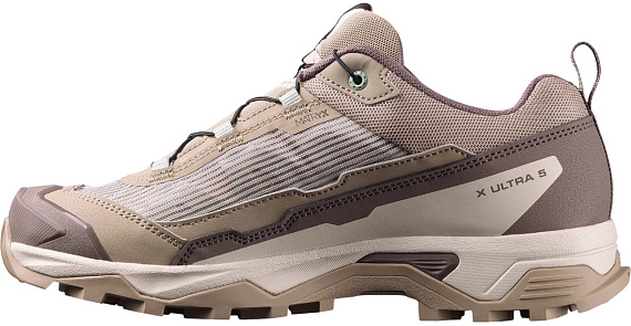 Кроссовки женские Salomon X Ultra 5 Desert Tan/Iron/Green Milieu - Фото 3 большая