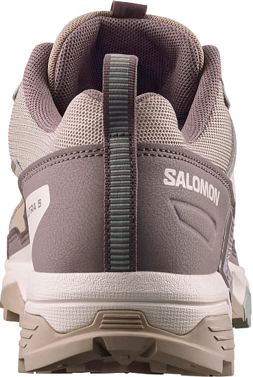 Кроссовки женские Salomon X Ultra 5 Desert Tan/Iron/Green Milieu - Фото 5 большая