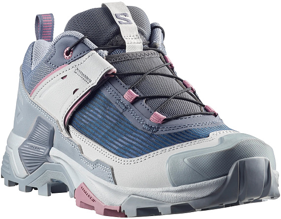 Кроссовки женские Salomon X Ultra 5 Grisaille/Tradewinds/Dusky Orchid - Фото 5 большая