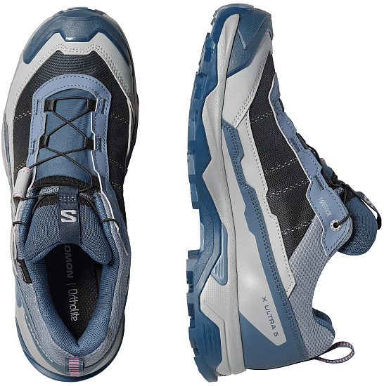 Кроссовки женские Salomon X Ultra 5 Gtx Spellbound/Monument/Dusky Orchid - Фото 2 большая