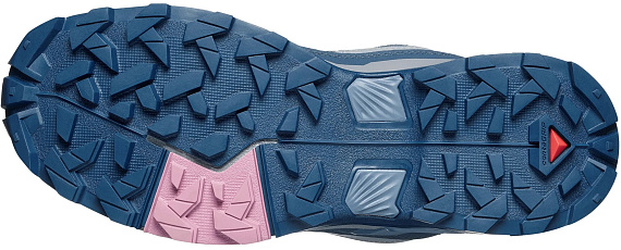 Кроссовки женские Salomon X Ultra 5 Gtx Spellbound/Monument/Dusky Orchid - Фото 7 большая