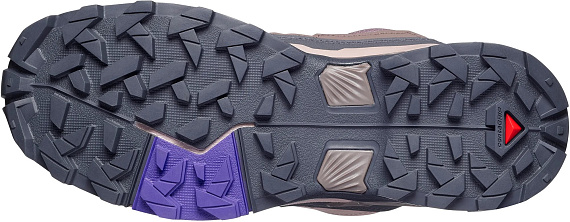 Кроссовки женские Salomon X Ultra 5 Gtx Iron/Shadow Gray/Deep Blue - Фото 7 большая