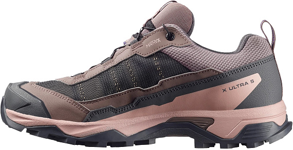 Кроссовки женские Salomon X Ultra 5 Gtx Iron/Shadow Gray/Deep Blue - Фото 8 большая