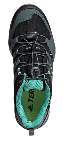 Кроссовки женские Adidas Terrex Swift R2 Gtx W Core Black/Blue Oxide/Acid Mint - Фото 2 большая
