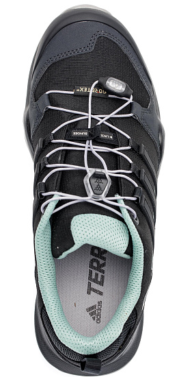 Кроссовки женские Adidas Terrex Swift R2 GTX Core Black/Ash Green - Фото 4 большая