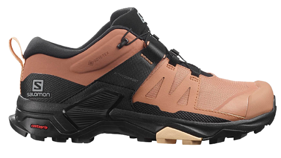Кроссовки женские Salomon X Ultra 4 GTX Mocha Mousse/B - Фото 1 большая