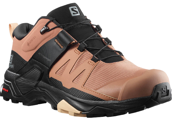 Кроссовки женские Salomon X Ultra 4 GTX Mocha Mousse/B - Фото 2 большая