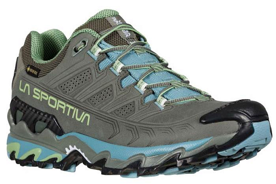 Кроссовки женские La Sportiva Ultra Raptor II Leather Gtx Clay/Mist - Фото 6 большая