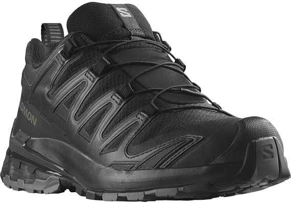 Кроссовки женские Salomon Xa Pro 3D V9 Gtx Black/Phantom/Pewter - Фото 4 большая
