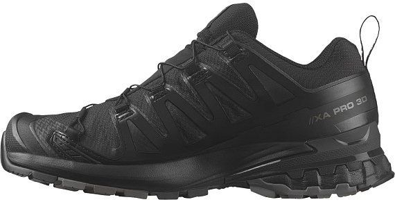 Кроссовки женские Salomon Xa Pro 3D V9 Gtx Black/Phantom/Pewter - Фото 7 большая