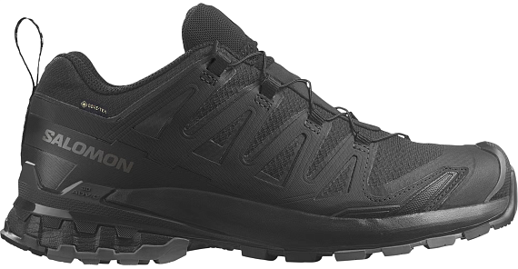 Кроссовки женские Salomon Xa Pro 3D V9 Gtx Black/Phantom/Pewter - Фото 1 большая