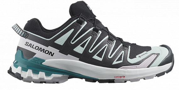 Кроссовки женские Salomon Xa Pro 3D V9 Gtx Black/Bleaaq/Ha - Фото 1 большая