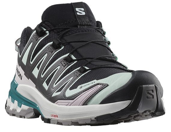 Кроссовки женские Salomon Xa Pro 3D V9 Gtx Black/Bleaaq/Ha - Фото 3 большая