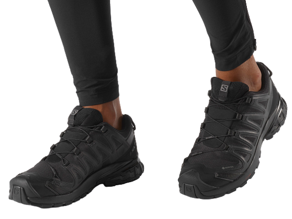 Кроссовки женские Salomon Xa Pro 3D V8 GTX Bk/Bk/Phant - Фото 2 большая