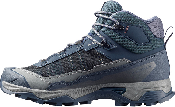 Кроссовки женские Salomon X Ultra 5 Mid Gtx Spellbound/Monument/Dusky Orchid - Фото 3 большая