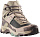 Кроссовки женские Salomon X Ultra 5 Mid Gtx Iron/Desert Tan/Green Milieu - Фото 4 малая