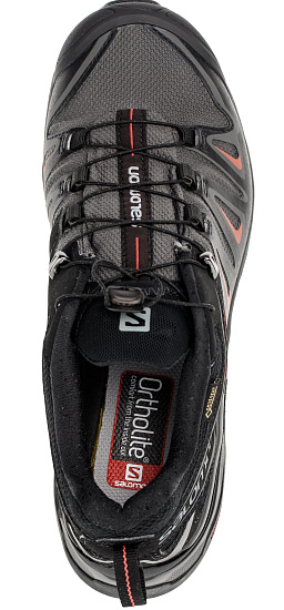 Кроссовки женские Salomon X Ultra 3 GTX Magnet/Bk/Min - Фото 5 большая