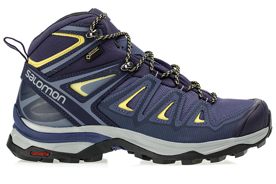 Кроссовки женские Salomon X Ultra Mid 3 Gtx Crown Blue - Фото 1 большая