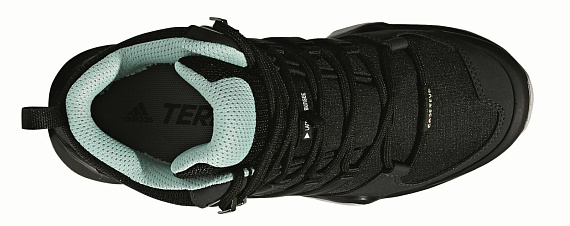 Кроссовки женские Adidas Terrex Swift R2 Mid GTX Core Black/Core Black/Ash Green S18 - Фото 3 большая