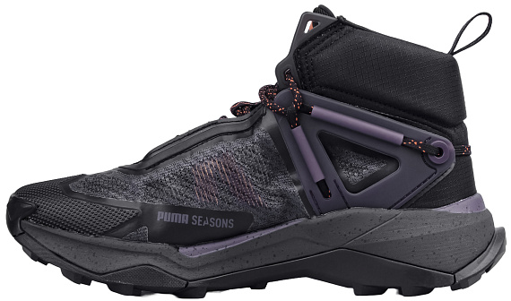 Кроссовки женские Puma Explore Nitro Mid Gtx Black/Mid Plum/Flame - Фото 2 большая