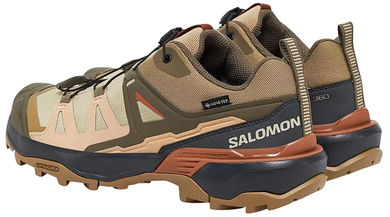Кроссовки женские Salomon X Ultra 360 Gtx Safari/Hazelnut/Sierra - Фото 3 большая
