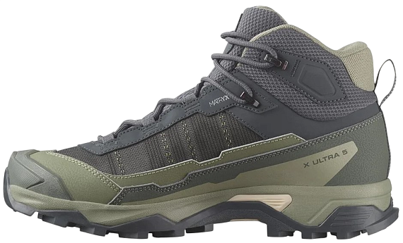 Кроссовки женские Salomon X Ultra 5 Mid Gtx Turbul/Sedsa/Tender - Фото 2 большая