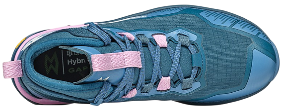 Кроссовки женские Garmont 9.81 Engage Mid Gtx Corsair Blue/Lavender Rose - Фото 3 большая