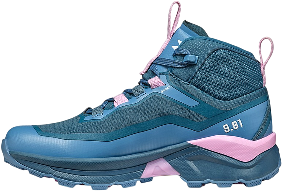 Кроссовки женские Garmont 9.81 Engage Mid Gtx Corsair Blue/Lavender Rose - Фото 5 большая