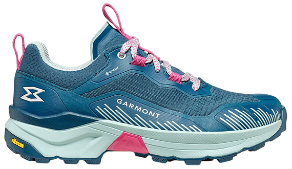 Кроссовки женские Garmont 9.81 Engage Gtx Corsair Blue/Raspberry Pink - Фото 1 большая