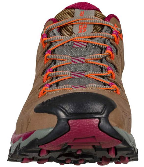 Кроссовки женские La Sportiva Ultra Raptor II Leather Wide Gtx Taupe/Red Plum - Фото 4 большая