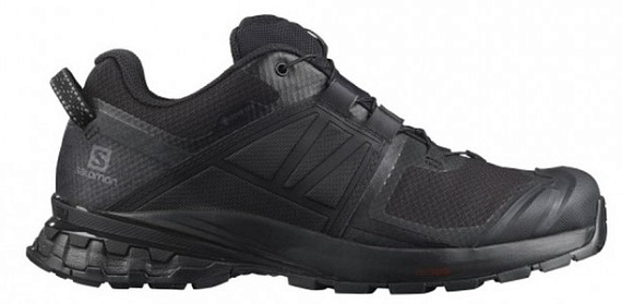 Кроссовки женские Salomon XA Wild Gtx Black/Black/Black - Фото 2 большая